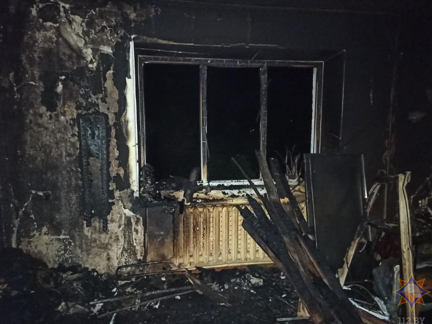 На пожаре в Могилёвском районе погиб мужчина