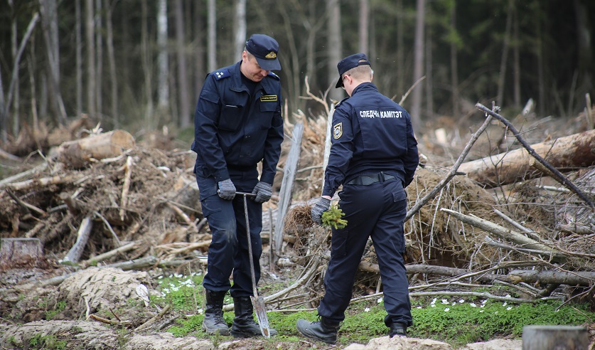 Следователи Могилевщины приняли участие в республиканской экологической акции