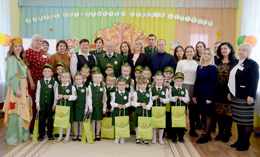 Первое дошкольное лесничество открылось в Белыничском лесхозе
