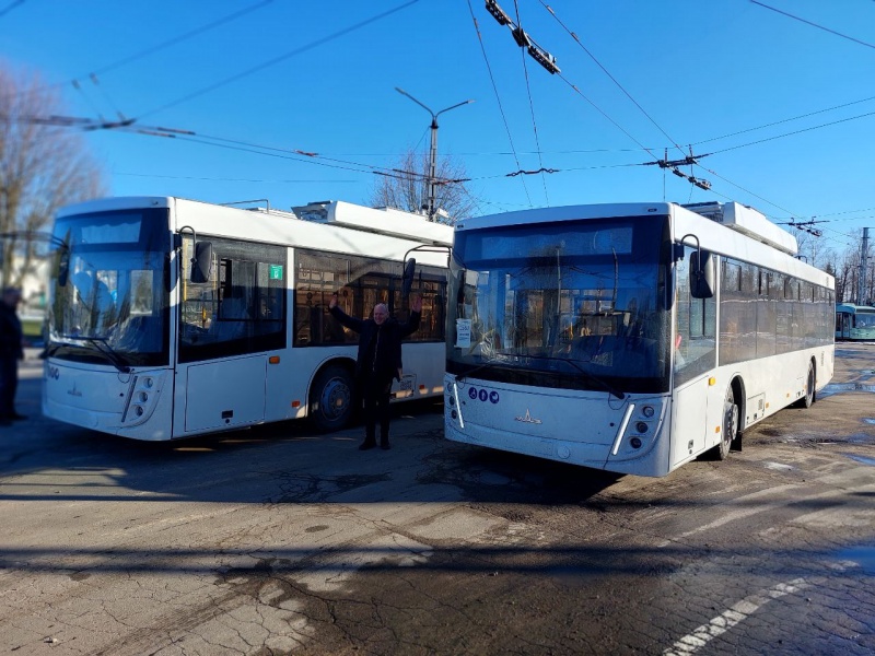 Новые троллейбусы с автономным ходом начнут курсировать в Могилеве 13 апреля