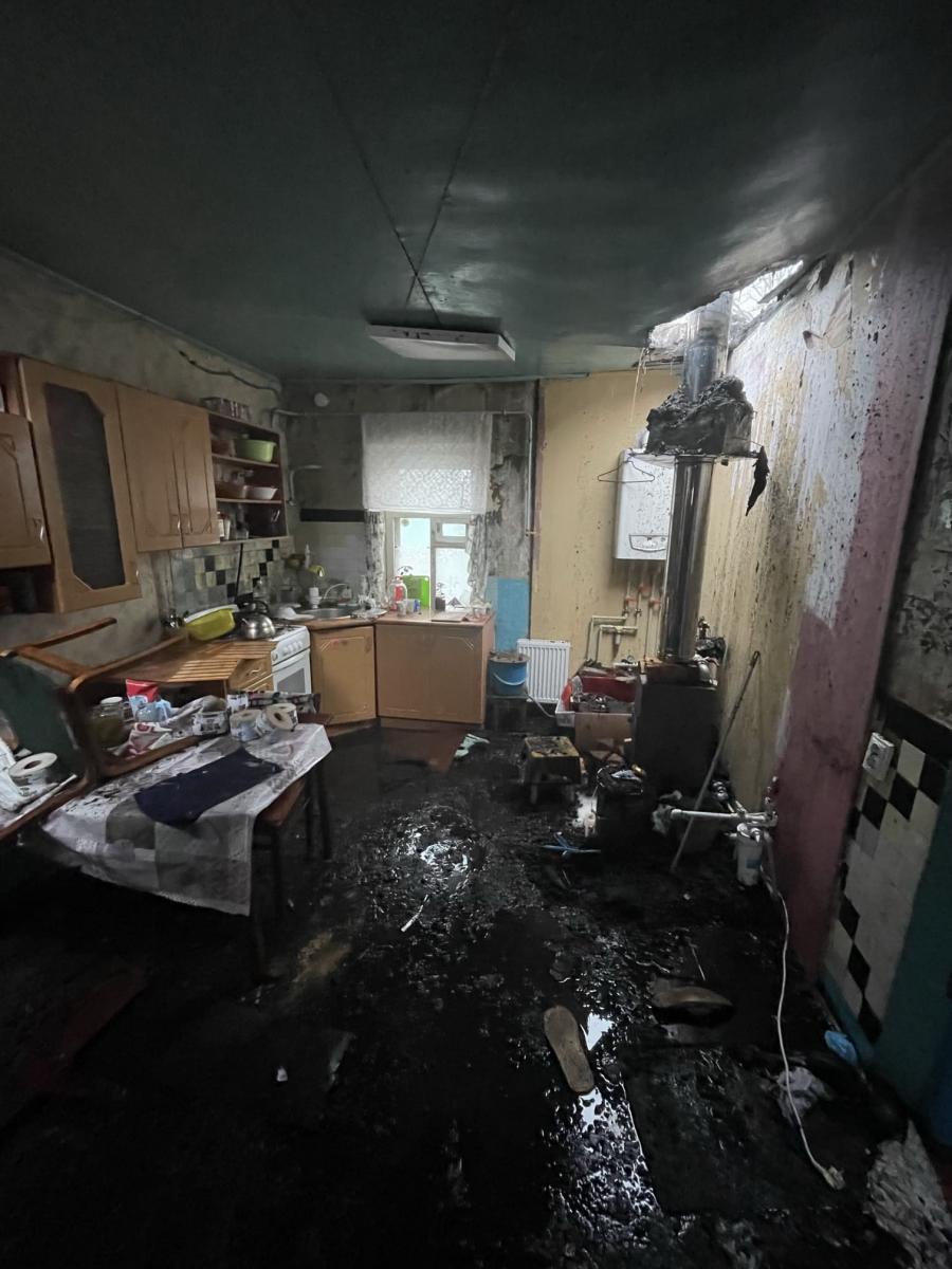 Пожар на пер. Архангельском тушили в Могилеве