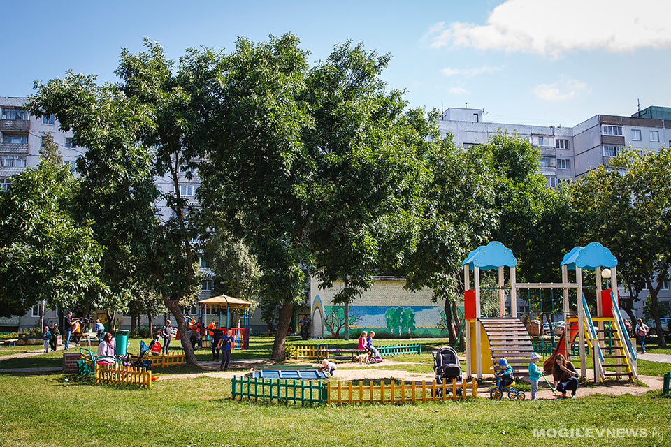 12 дворовых территорий благоустроят в Могилеве