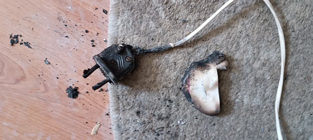 На улице Циолковского в Могилёве тушили пожар