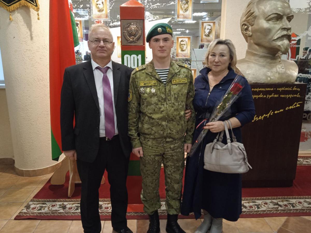 Наш земляк среди лучших пограничников Беларуси