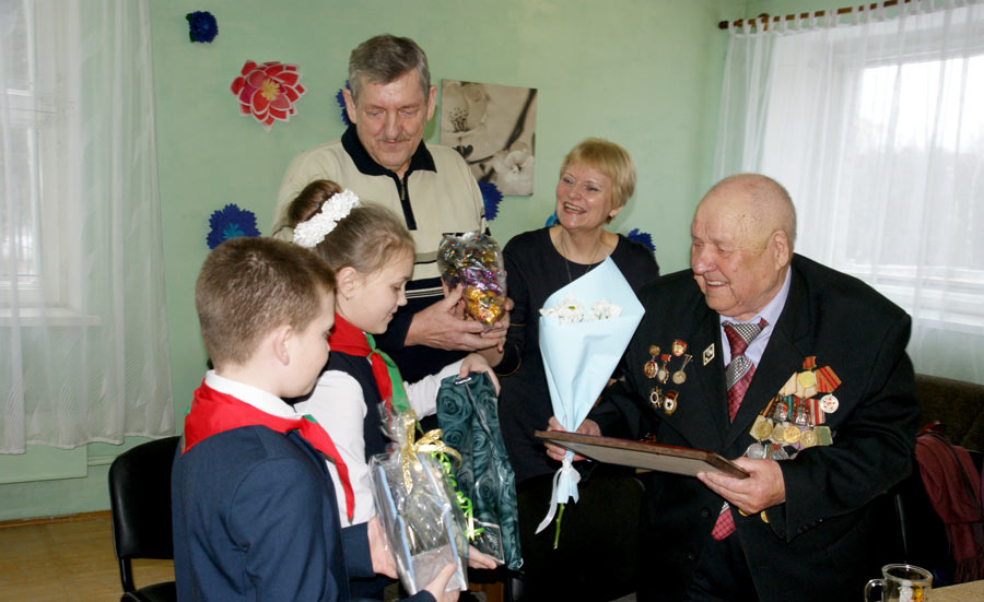 Свой 97-й день рождения отметил ветеран Великой Отечественной войны Фёдор Иванович Кривоногов. Фото