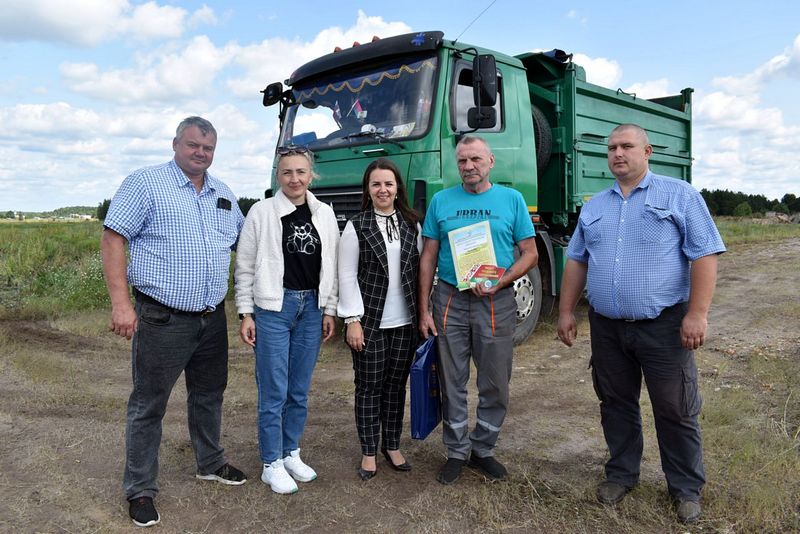 В Бобруйском районе очередная трудовая победа на жатве