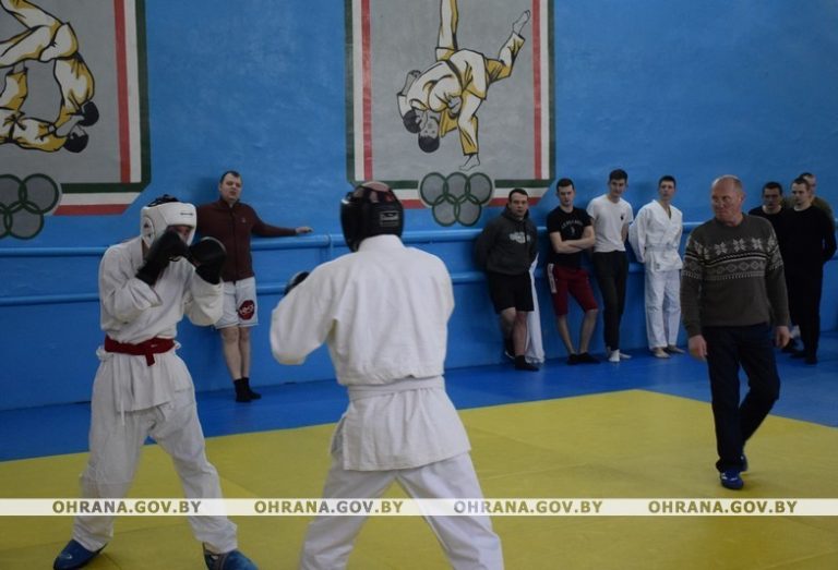 Чемпионат областного управления охраны по рукопашному бою прошёл в Могилеве