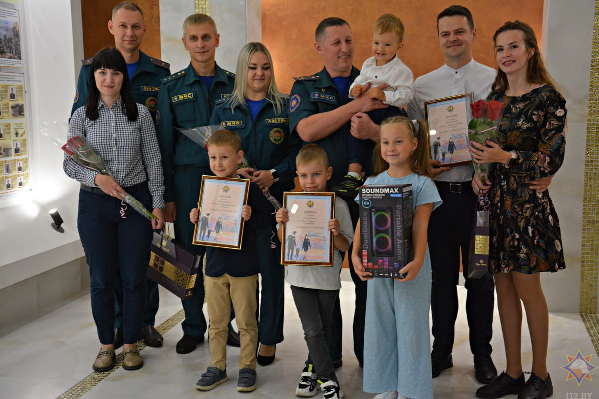 В Могилевском областном управлении МЧС прошел областной конкурс «Семейное призвание»