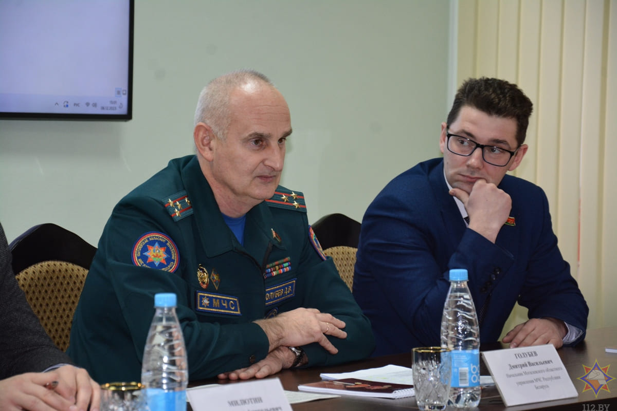 Начальник Могилевского областного УМЧС встретился с трудовым коллективом мясокомбината