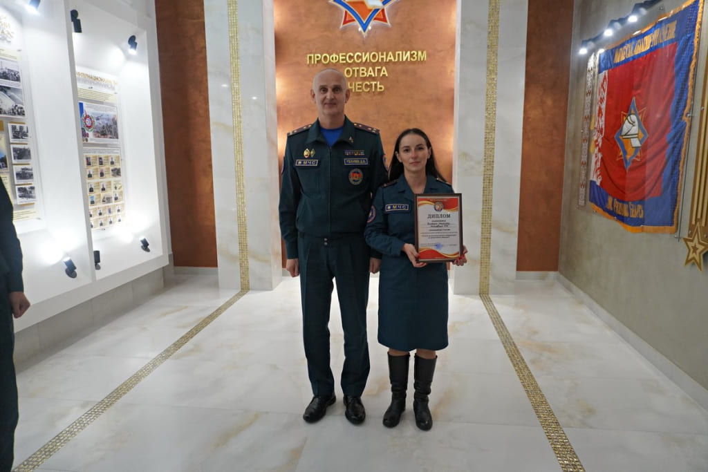 Определён лучший инспектор пропаганды органов и подразделений по чрезвычайным ситуациям Могилёвской области
