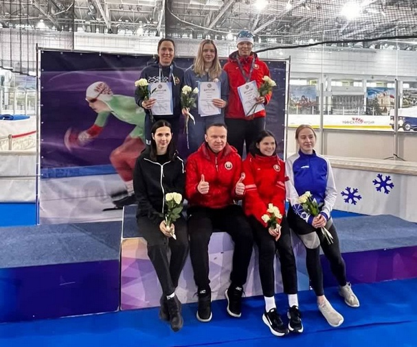Могилевская конькобежка стала бронзовым призером открытого чемпионата Беларуси по спринтерскому многоборью