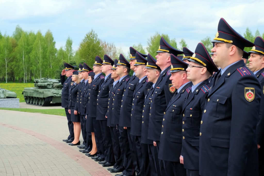 Торжественная церемония награждения сотрудников управления ГКСЭ по Могилевской области прошла на Буйничском поле в Могилеве