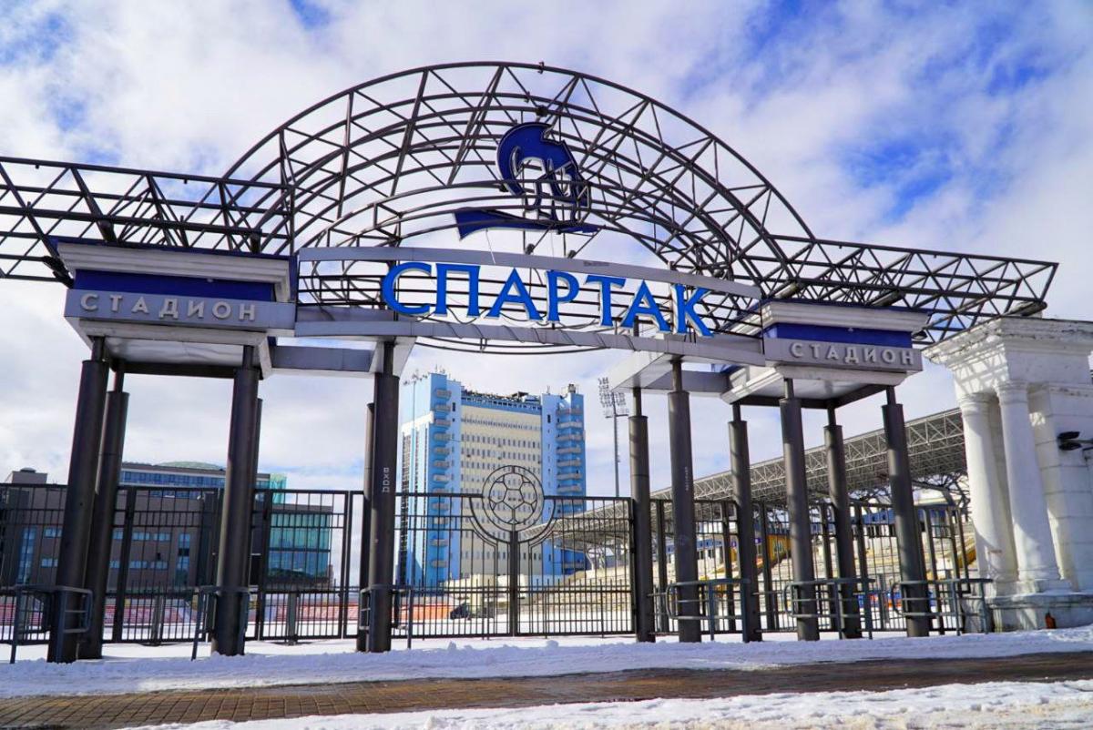 Могилевский стадион «Спартак» планируется обновить к лету текущего года