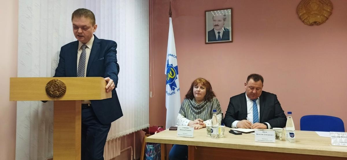 В профсоюзной деятельности важно уделять значительное внимание информационной работе – председатель БПРЗ Вячеслав Шило