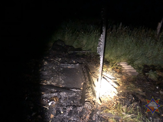 На пожаре в Климовичском районе погиб мужчина