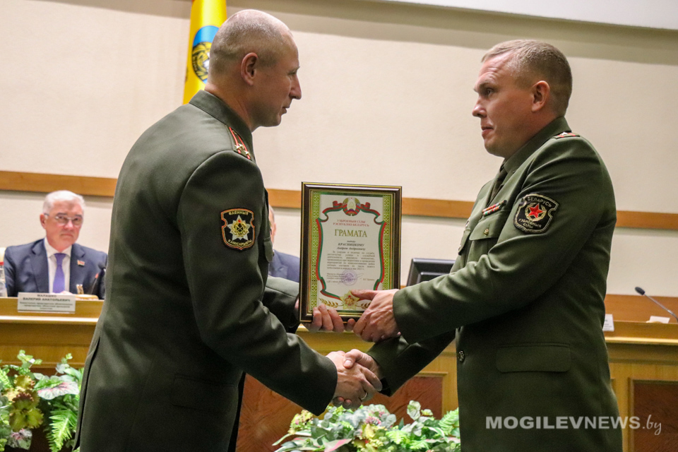 Итоги весенней призывной кампании 2023 года подвели на инструктивно-методическом сборе в Могилевском облисполкоме. Фото