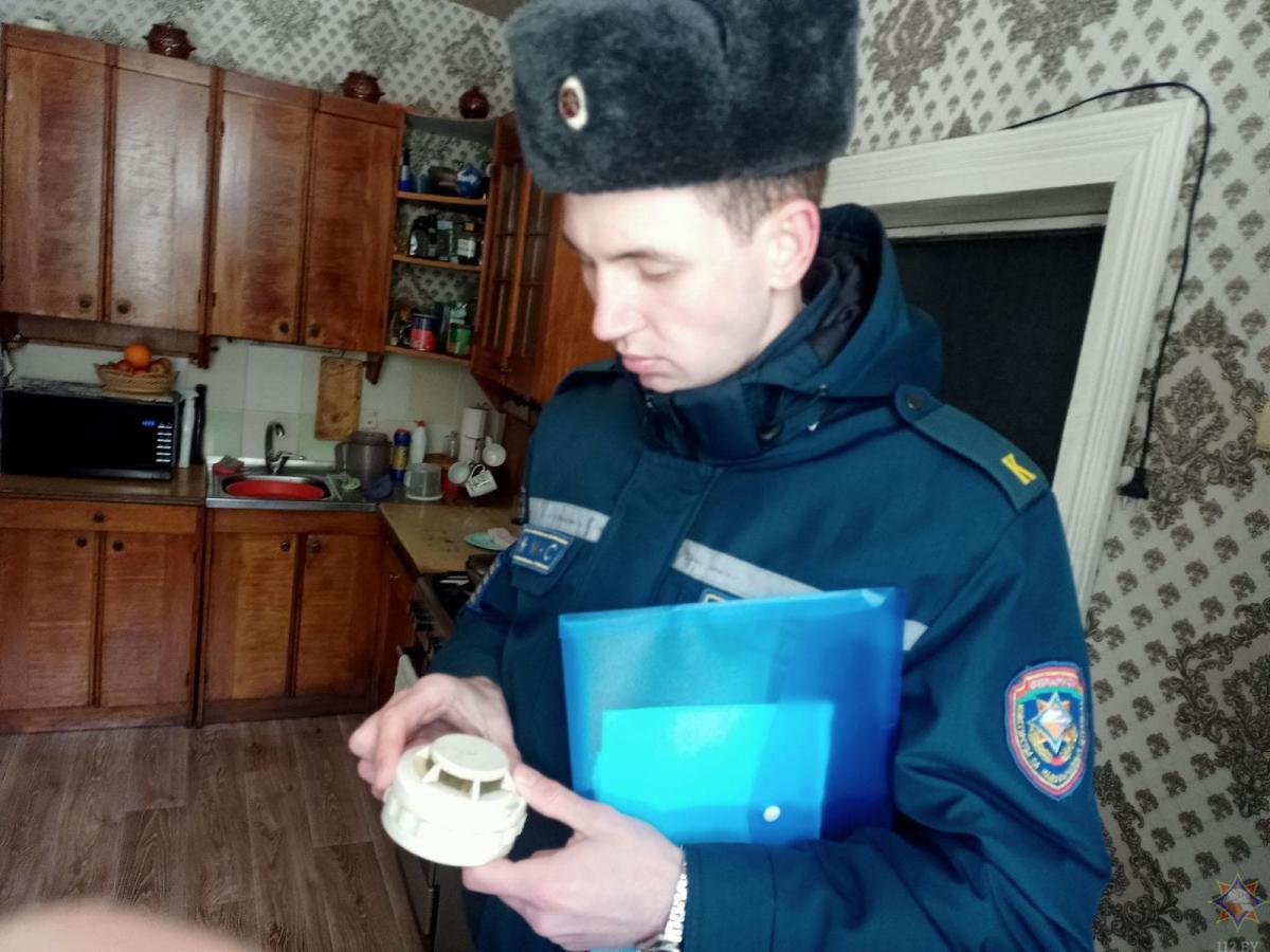 В Бобруйском районе подвели итоги двухдневного профилактического сбора курсантов МЧС