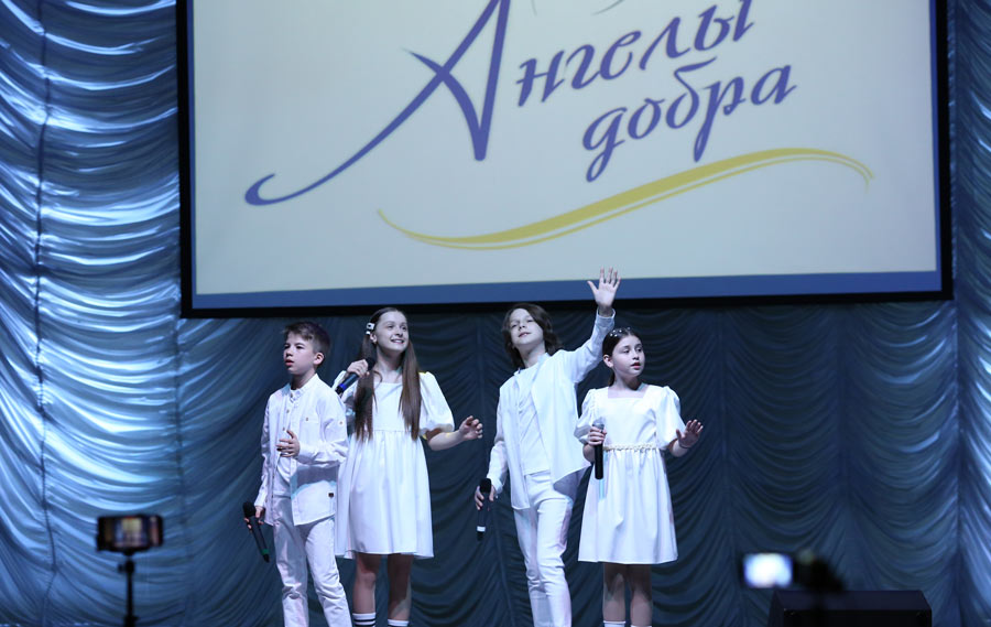 Отчётный концерт продюсерского центра «Ангелы добра» прошел в Могилеве