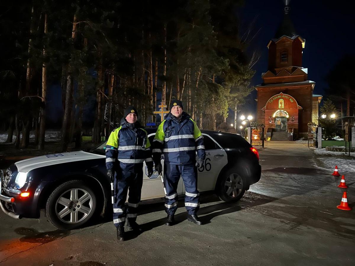 Милиционеры Могилевщины обеспечивают порядок во время рождественских мероприятий