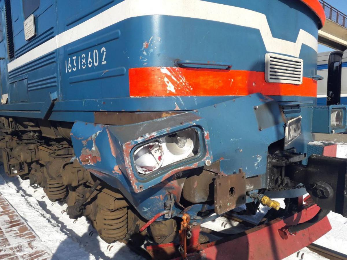 На ж/д переезде в Кричевском районе поезд сбил грузовой автомобиль