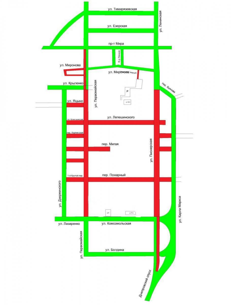 ГАИ Могилева пересмотрела организацию дорожного движения на улицах города для мотоциклистов