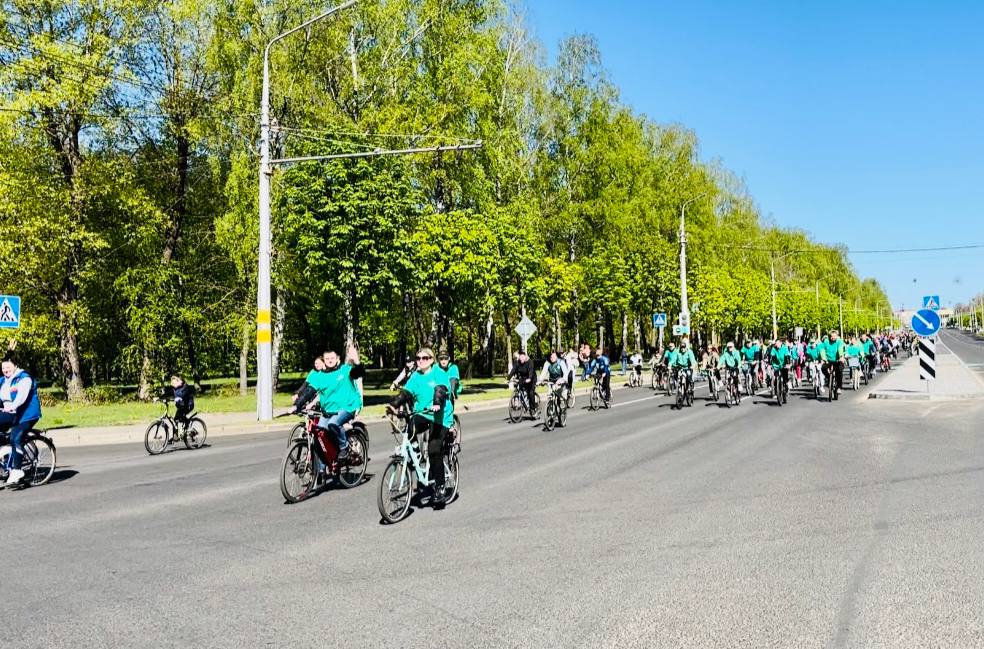 В Бобруйске прошёл велопробег
