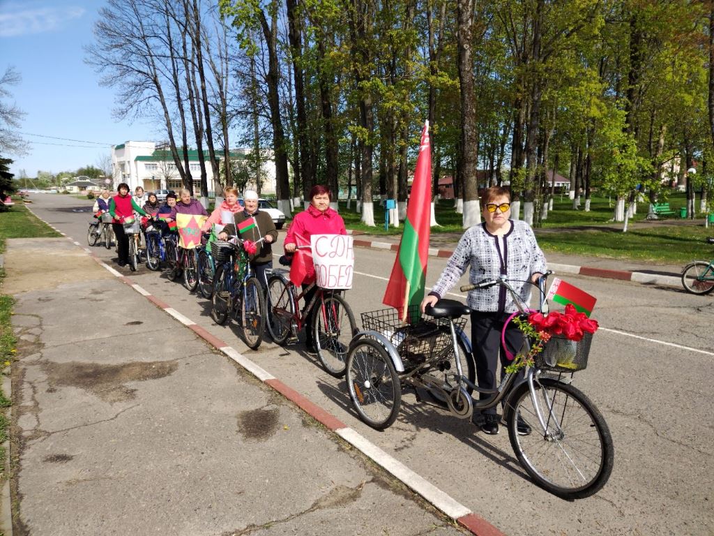 Патриотический велопробег в честь Дня Победы прошел в Черикове