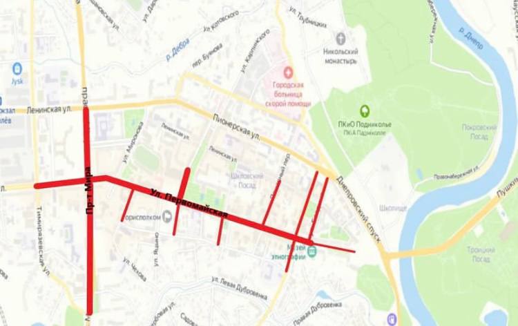 В Могилеве в связи с Днем Победы будет закрыто движение для автомобилей. Узнайте, во сколько и где