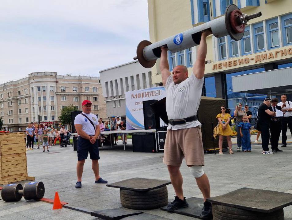 Самым сильным могилевчанином стал сотрудник областной милиции