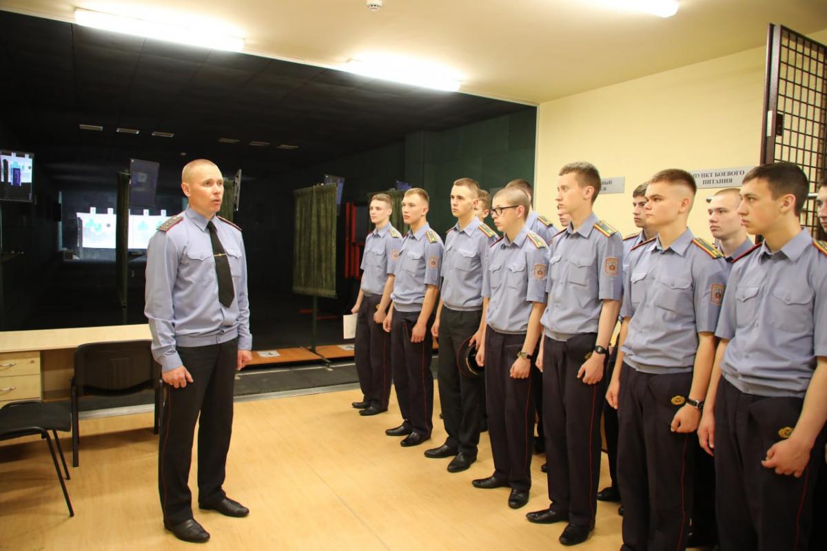 Курсанты Могилевского института МВД посетили УВД с ознакомительной практикой