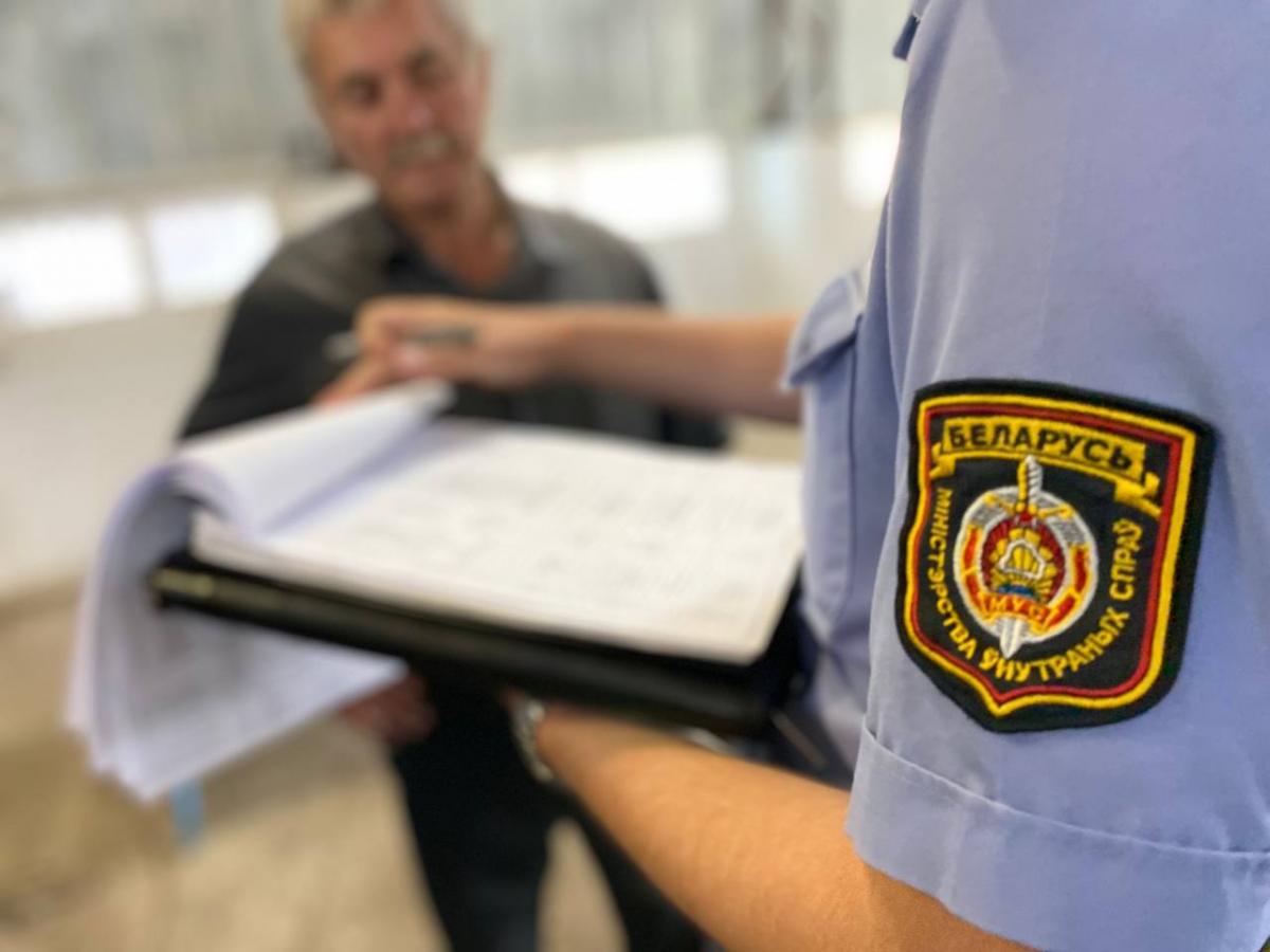 Уборочная кампания на Могилевщины под контролем правоохранителей