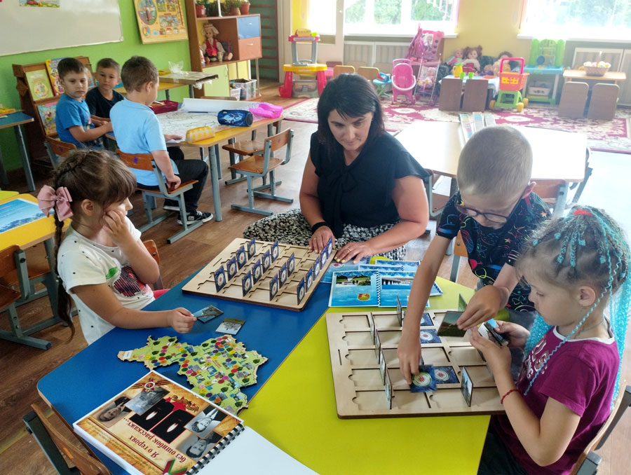 В детском саду агрогородка Кадино Могилевского района реализовали проект «Я о героях без ошибок расскажу»