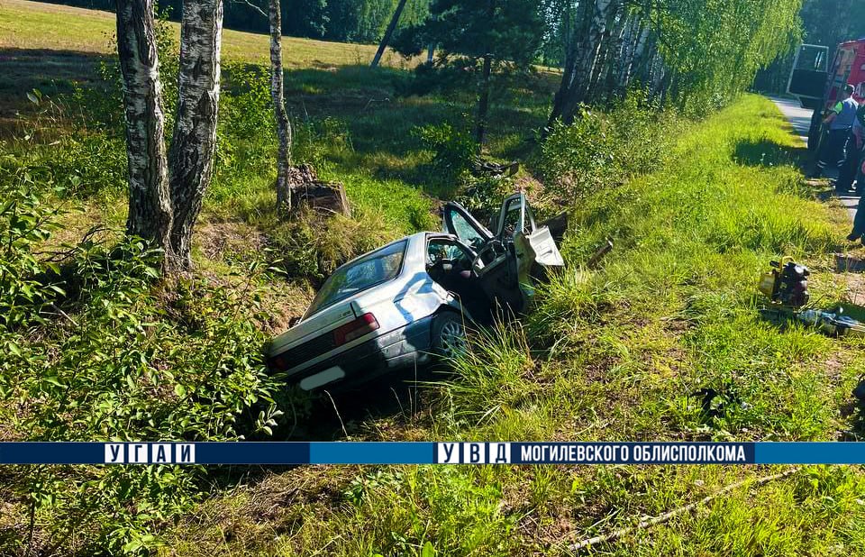 ДТП в Хотимском районе: пьяный водитель и трое пострадавших