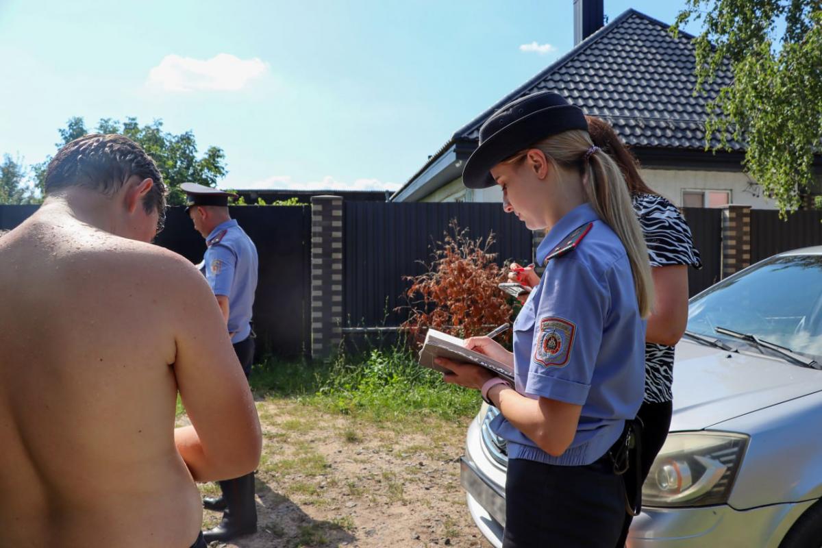 Милиционеры продолжают рейды по пляжам