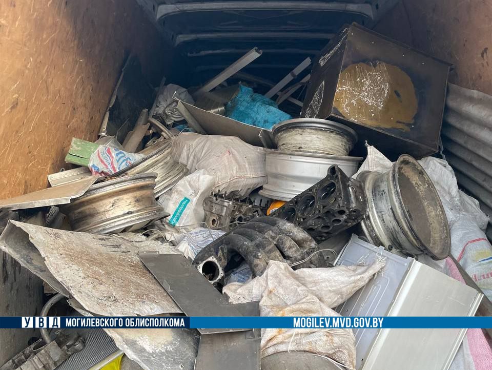 В Шкловском районе задержан автомобиль с 2 тоннами лома цветных металлов