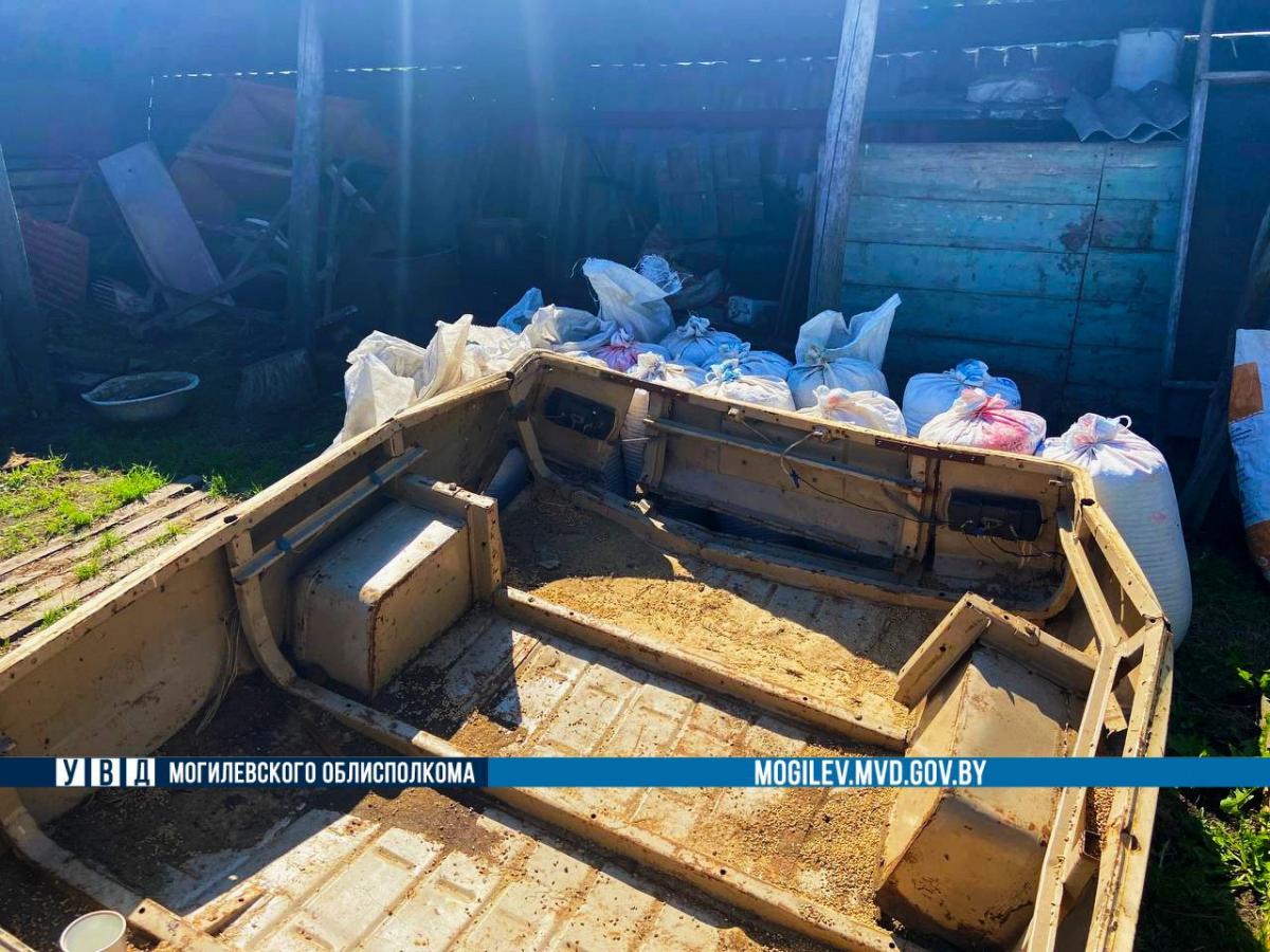 Механизатор украл у сельхозорганизации зерно и завез его родственнице