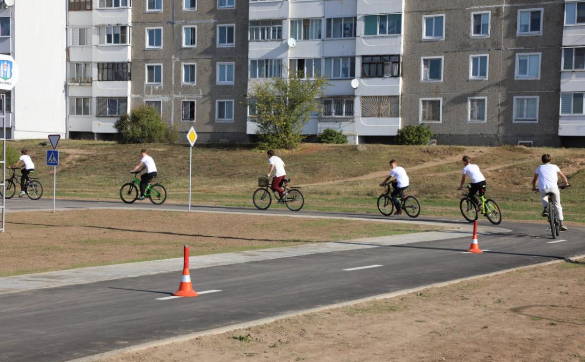 Автогородок отрыли на базе могилевской СШ №42