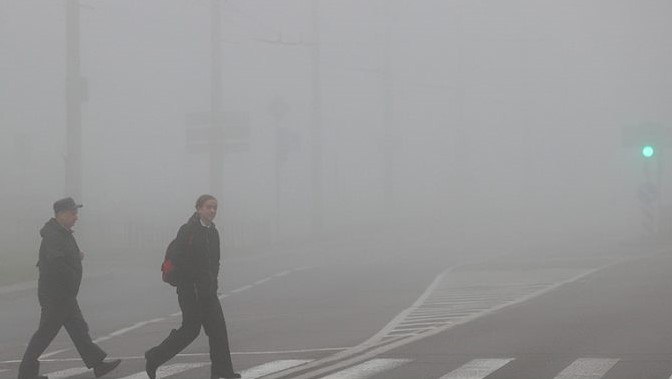 Желтый уровень опасности объявлен в Беларуси из-за туманов