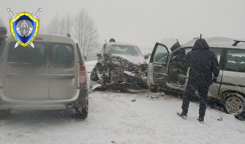 По факту ДТП в Чаусском районе возбуждено уголовное дело