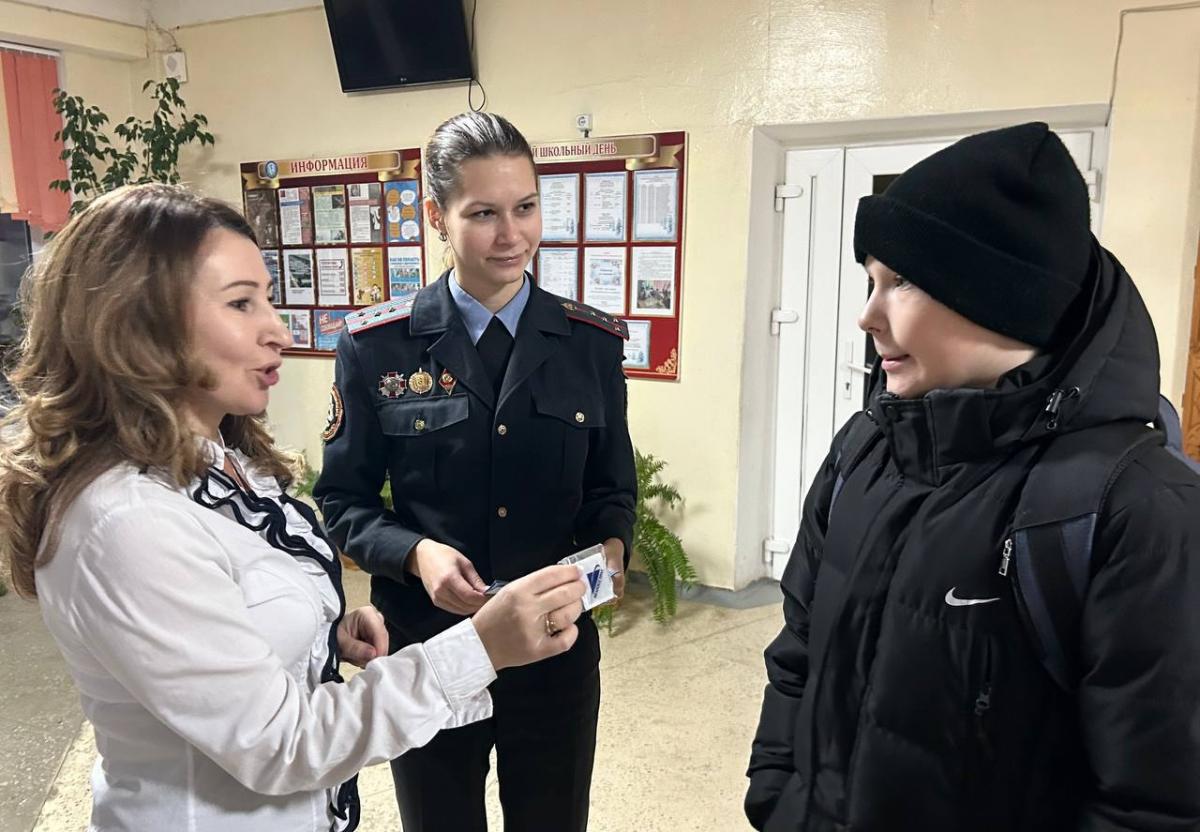 Сотрудники ГАИ провели профилактический рейд в школе