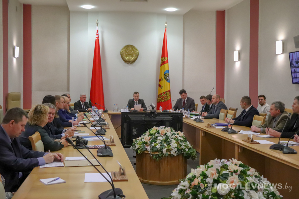 Итоги работы за 2022 год и задачи на текущий обсудили на заседании коллегии управления спорта и туризма Могоблисполкома. Фото