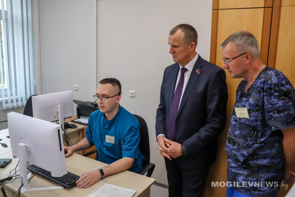 Программу заполнения меддокументации Voice2Med апробировали  в Могилевской областной клинической больнице