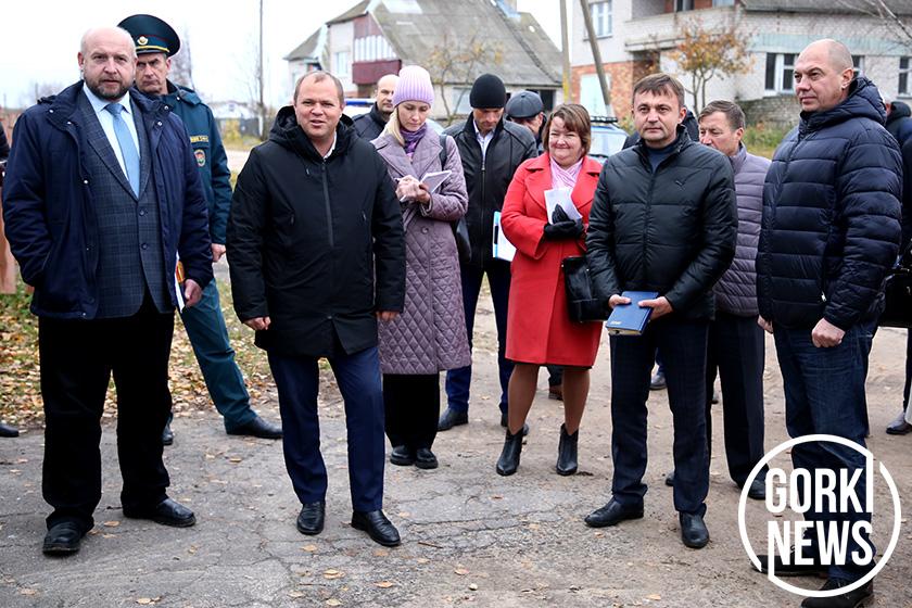 В Горецком районе местные власти встретились с населением и узнали, что волнует граждан