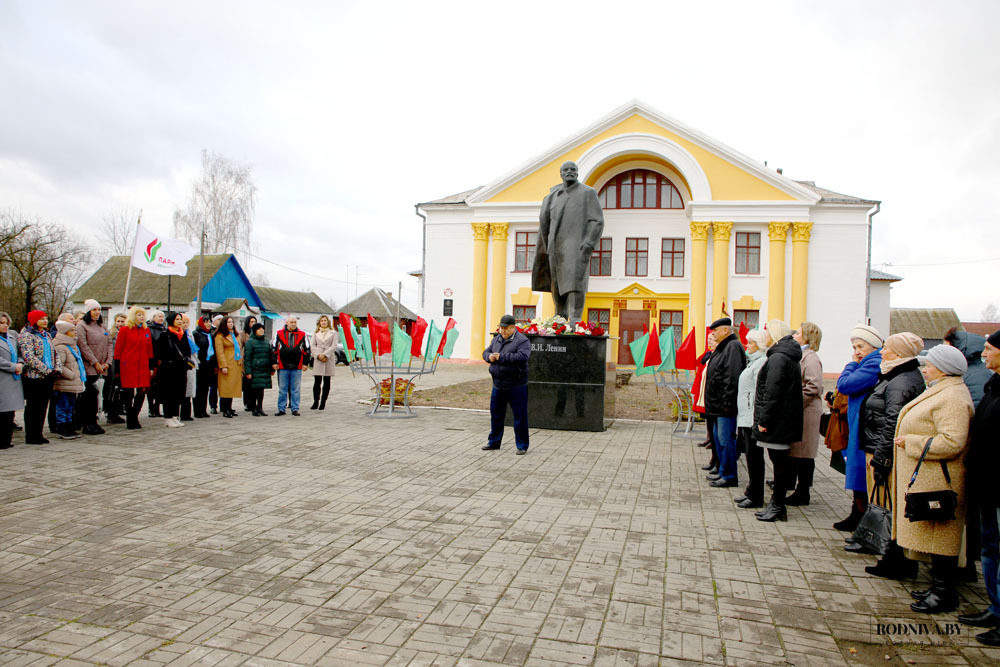 День Октябрьской революции  отметили на Климовщине