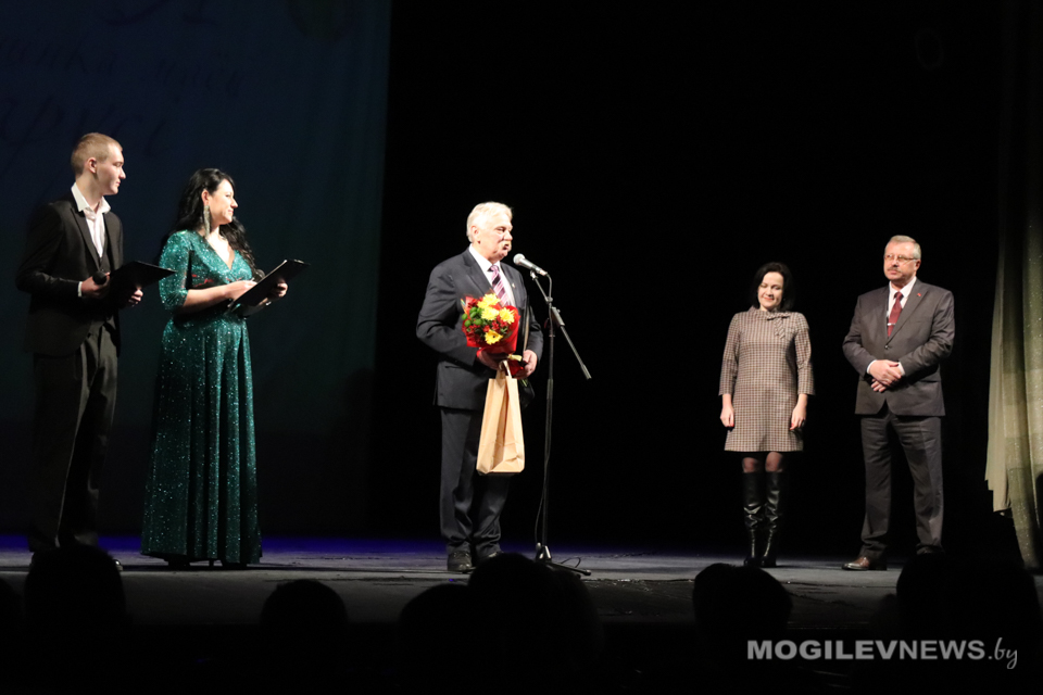 Творчы юбілейны вечар пісьменніка Алеся Казекі прайшоў у Магілёве. Фота