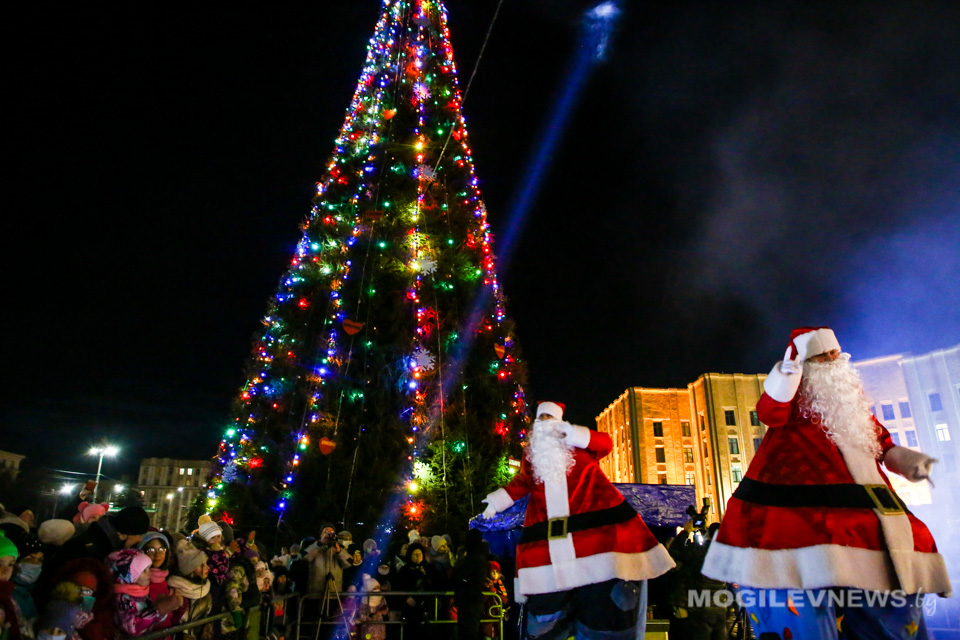 Утверждена программа новогодних и рождественских мероприятий в Могилеве