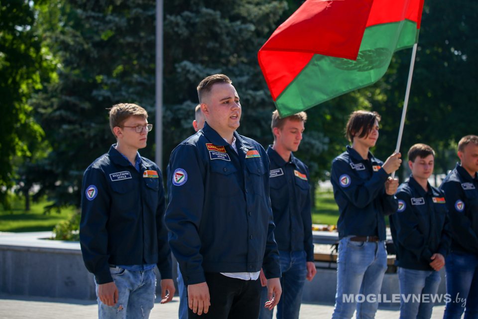 Днем созидания продолжается Неделя молодежи в Могилеве 21 июня