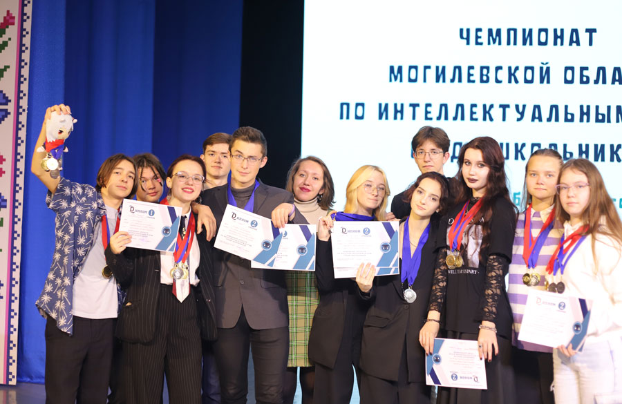 В Могилеве прошел чемпионат области  по интеллектуальным играм среди школьников