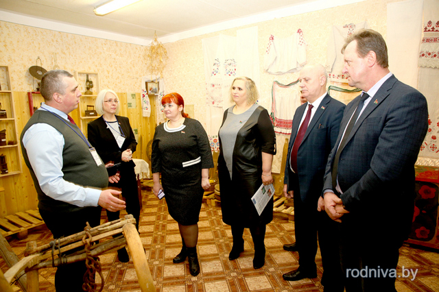 Лидер депутатского корпуса Могилевщины Ирина Раинчик посетила Климовичский район