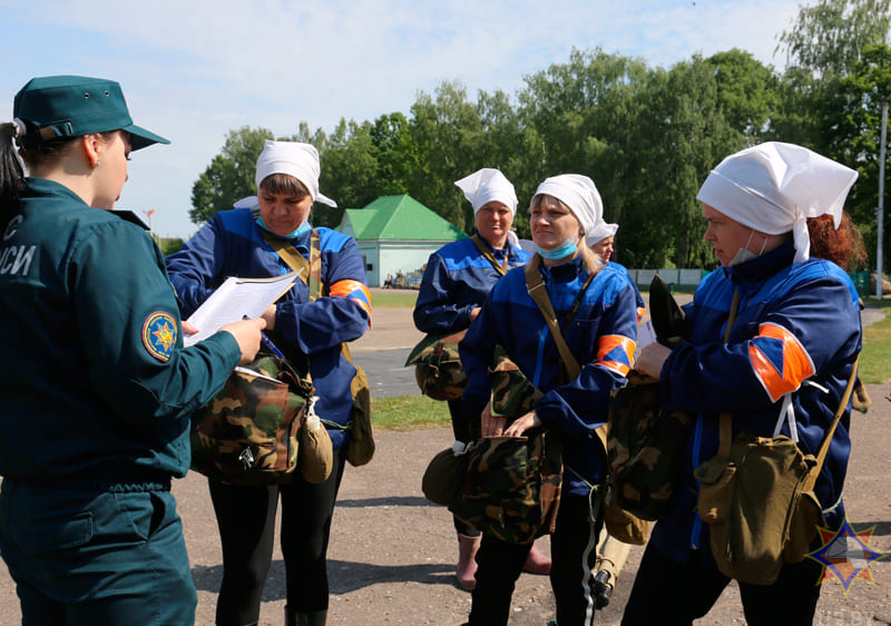 В Круглом прошел День гражданской обороны